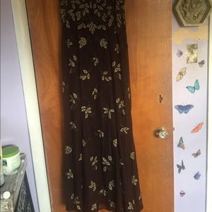 Beaded embellishment dress